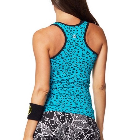 Zumba Waterfall Comic Racerback - Picture 3 of 5